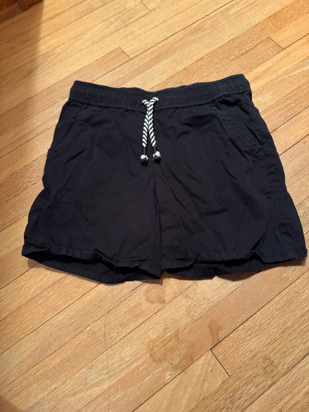 Cat & Jack Black Drawstring Kids Shorts